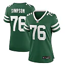 Zennovawear Women's New York Jets John Simpson Legacy Green Game Jersey
