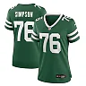 Zennovawear Women's New York Jets John Simpson Legacy Green Game Jersey
