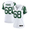 Zennovawear Women's New York Jets Kevin Mawae White Classic Alternate Retired Player Game Jersey