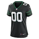 Zennovawear Women's New York Jets Legacy Black Alternate Custom Game Jersey