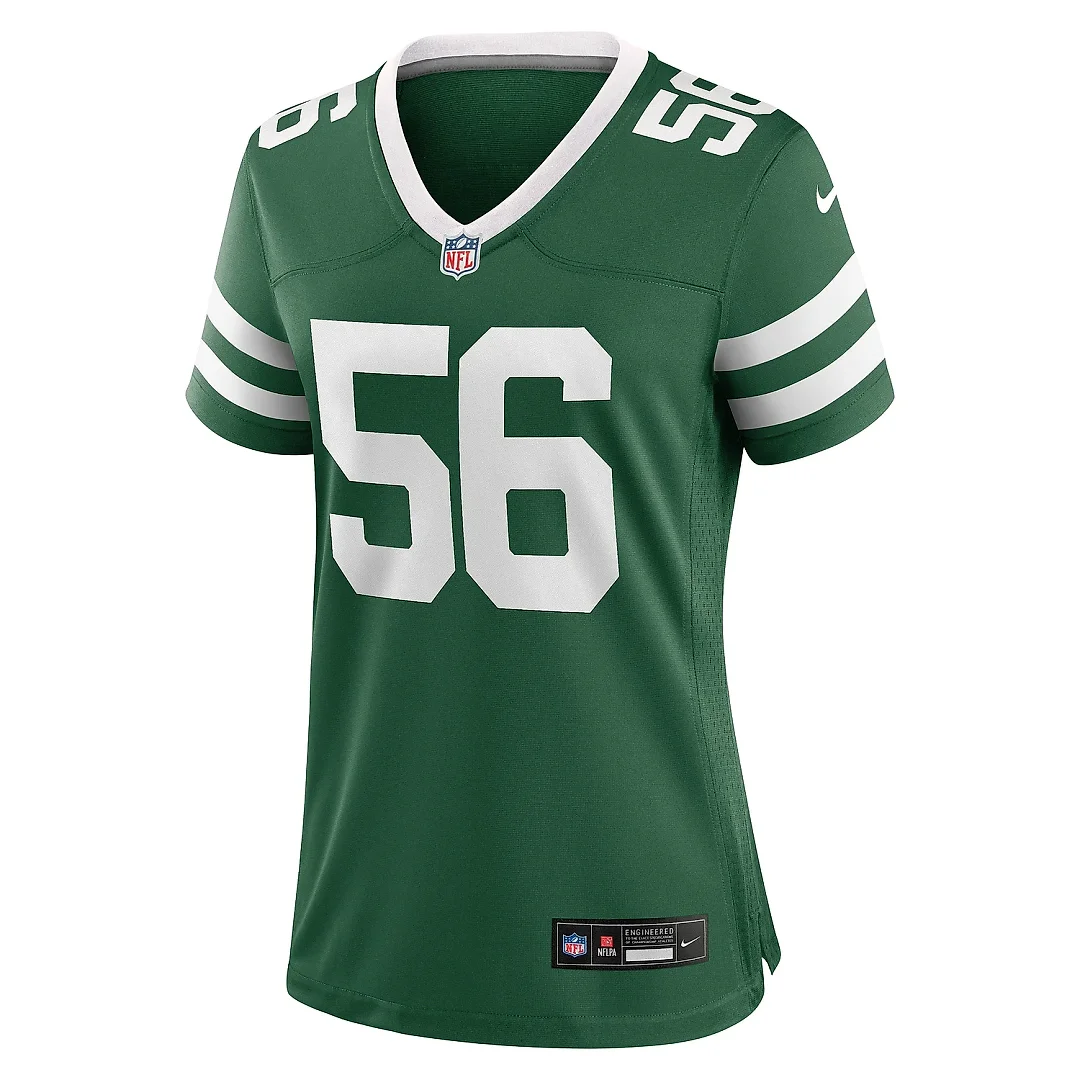 Zennovawear Women's New York Jets Legacy Quincy Williams Green Game Player Jersey