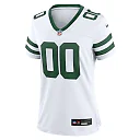 Zennovawear Women's New York Jets Legacy White Custom Game Jersey