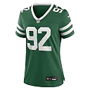 Zennovawear Women's New York Jets Leki Fotu Legacy Green Team Game Jersey