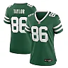 Zennovawear Women's New York Jets Malik Taylor Legacy Green Team Game Jersey