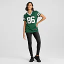 Zennovawear Women's New York Jets Malik Taylor Legacy Green Team Game Jersey