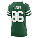 Zennovawear Women's New York Jets Malik Taylor Legacy Green Team Game Jersey