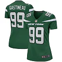 Zennovawear Women's New York Jets Mark Gastineau Gotham Green Game Retired Player Jersey