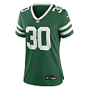 Zennovawear Women's New York Jets Michael Carter II Legacy Green Team Game Jersey