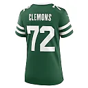 Zennovawear Women's New York Jets Micheal Clemons Legacy Green Team Game Jersey