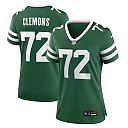 Zennovawear Women's New York Jets Micheal Clemons Legacy Green Team Game Jersey