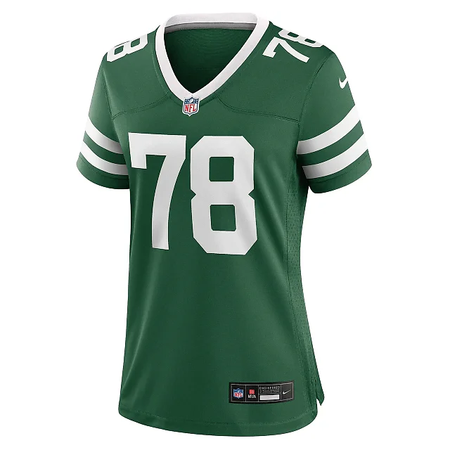 Zennovawear Women's New York Jets Morgan Moses Legacy Green Game Jersey