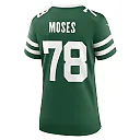 Zennovawear Women's New York Jets Morgan Moses Legacy Green Game Jersey