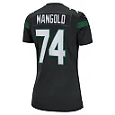 Zennovawear Women's New York Jets Nick Mangold Black Retired Player Jersey