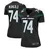 Zennovawear Women's New York Jets Nick Mangold Black Retired Player Jersey