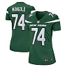 Zennovawear Women's New York Jets Nick Mangold Gotham Green Retired Player Jersey