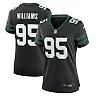 Zennovawear Women's New York Jets Quinnen Williams Legacy Black Alternate Game Jersey