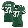 Zennovawear Women's New York Jets Qwan'tez Stiggers Legacy Green Team Game Jersey