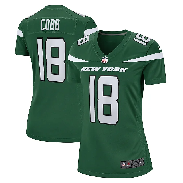 Zennovawear Women's New York Jets Randall Cobb Gotham Green Game Jersey