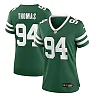 Zennovawear Women's New York Jets Solomon Thomas Legacy Green Team Game Jersey