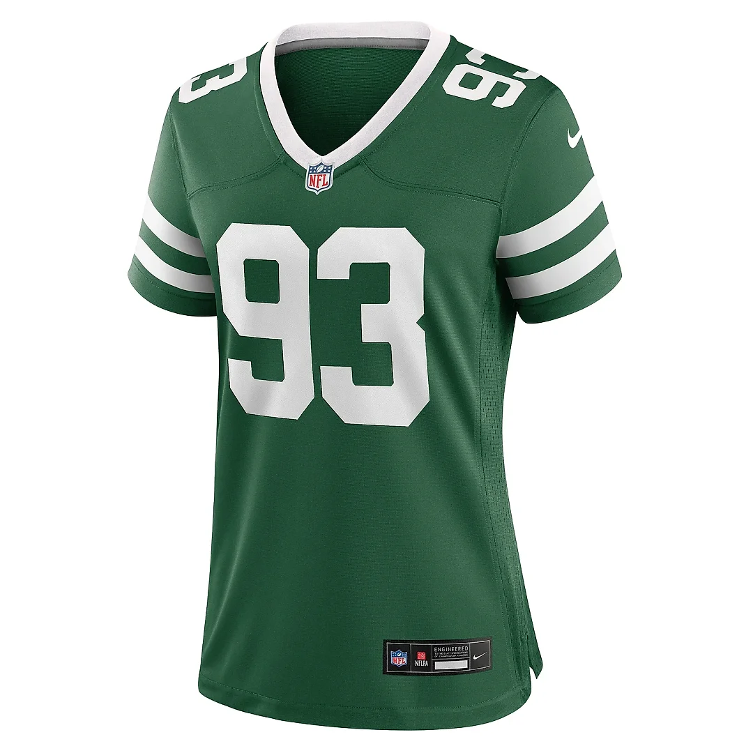 Zennovawear Women's New York Jets Takk McKinley Legacy Green Team Game Jersey