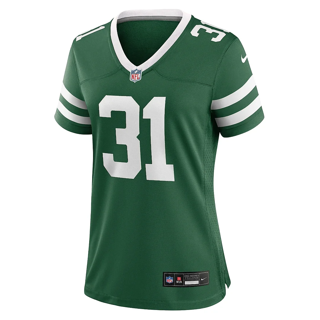 Zennovawear Women's New York Jets Tarik Cohen Legacy Green Team Game Jersey