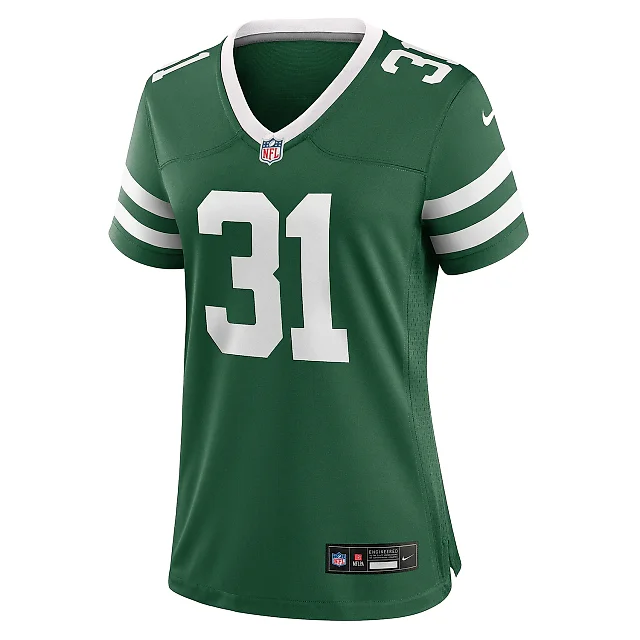 Zennovawear Women's New York Jets Tarik Cohen Legacy Green Team Game Jersey
