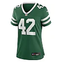 Zennovawear Women's New York Jets Thomas Hennessy Legacy Green Team Game Jersey