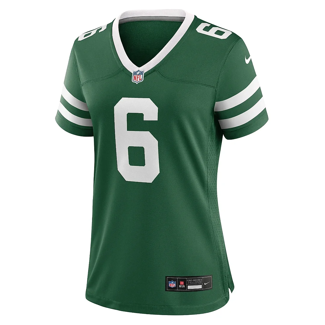 Zennovawear Women's New York Jets Thomas Morstead Legacy Green Team Game Jersey