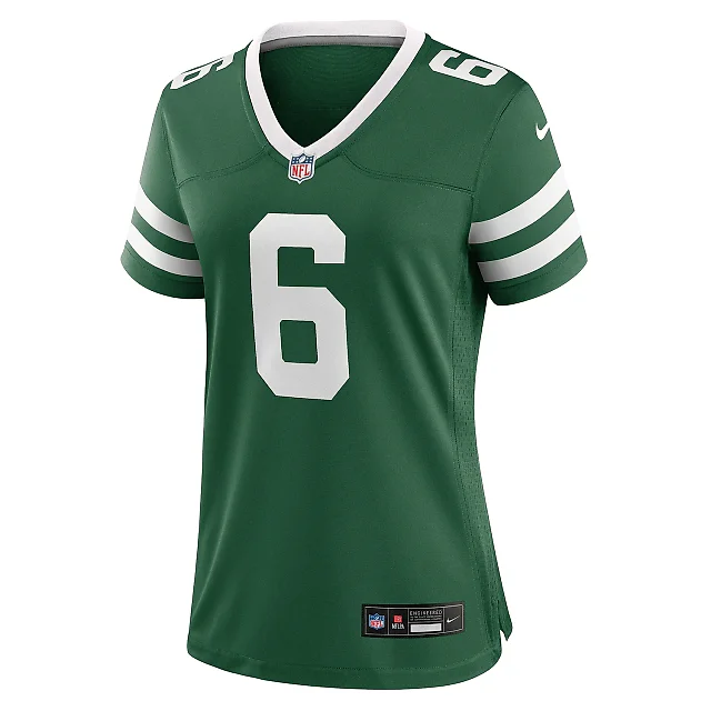Zennovawear Women's New York Jets Thomas Morstead Legacy Green Team Game Jersey