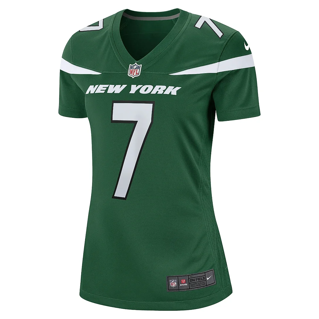 Zennovawear Women's New York Jets Tim Boyle Gotham Green Game Jersey