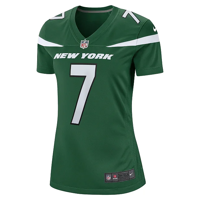 Zennovawear Women's New York Jets Tim Boyle Gotham Green Game Jersey
