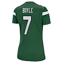 Zennovawear Women's New York Jets Tim Boyle Gotham Green Game Jersey