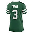 Zennovawear Women's New York Jets Travis Legacy Green Team Game Jersey