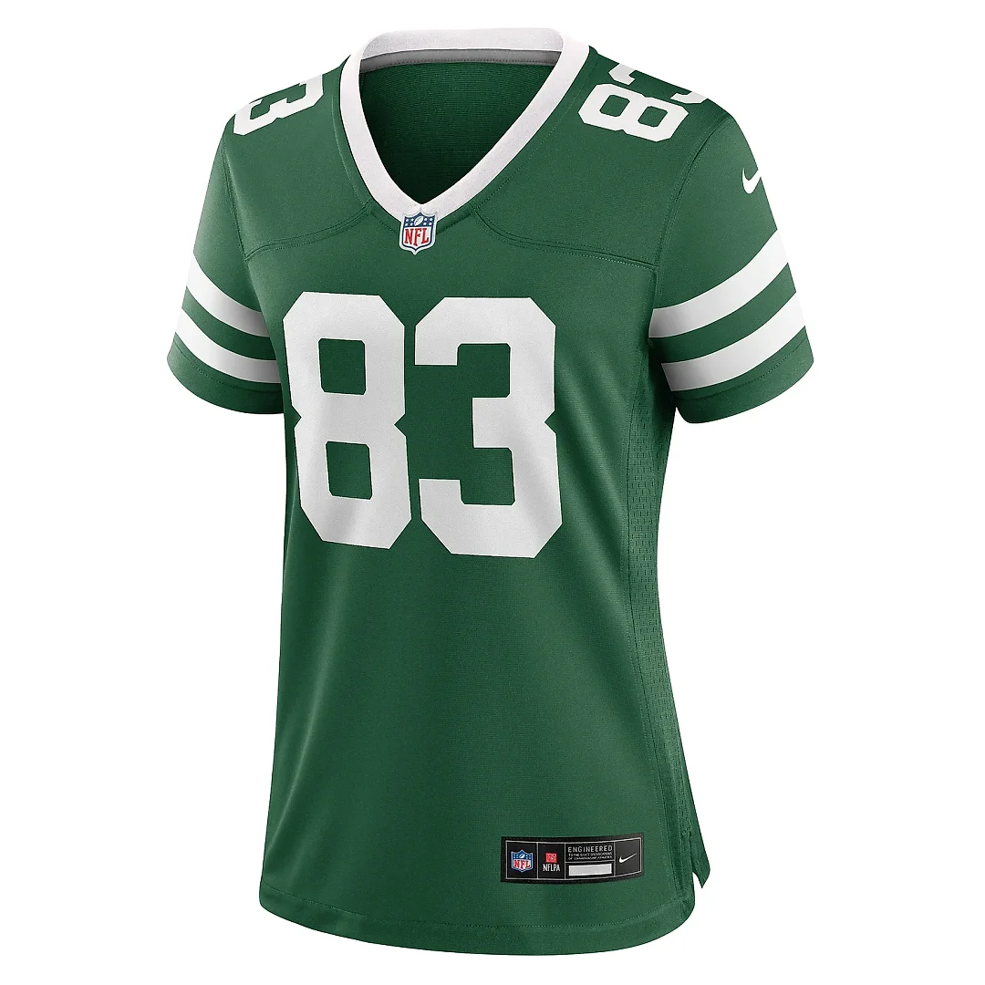Zennovawear Women's New York Jets Tyler Conklin Legacy Green Team Game Jersey