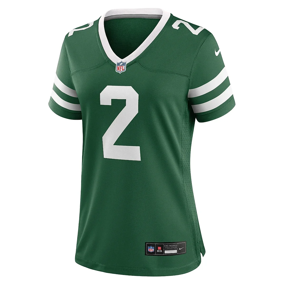 Zennovawear Women's New York Jets Tyrod Taylor Legacy Green Team Game Jersey