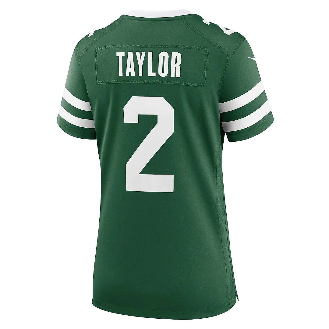 Zennovawear Women's New York Jets Tyrod Taylor Legacy Green Team Game Jersey