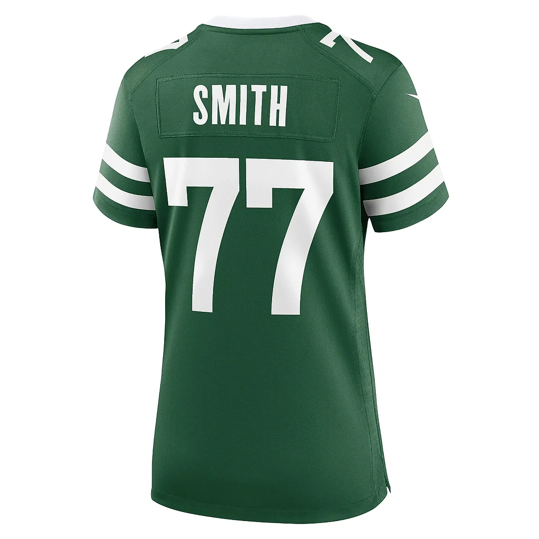 Zennovawear Women's New York Jets Tyron Smith Legacy Green Game Jersey