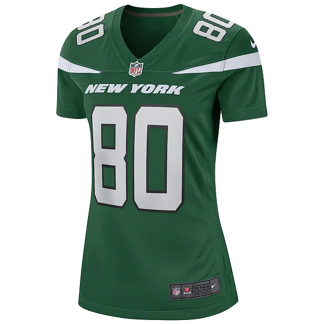 Zennovawear Women's New York Jets Wayne Chrebet Gotham Green Game Retired Player Jersey