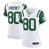 Zennovawear Women's New York Jets Wayne Chrebet White Classic Alternate Retired Player Game Jersey