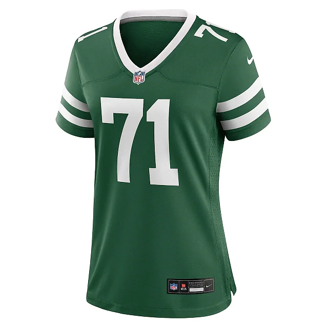 Zennovawear Women's New York Jets Wes Schweitzer Legacy Green Team Game Jersey