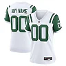 Zennovawear Women's New York Jets White Classic Alternate Custom Jersey
