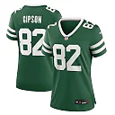 Zennovawear Women's New York Jets Xavier Gipson Legacy Green Team Game Jersey