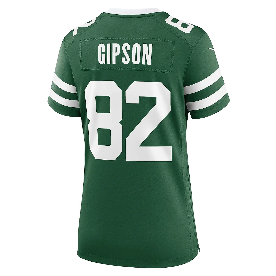 Zennovawear Women's New York Jets Xavier Gipson Legacy Green Team Game Jersey