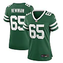 Zennovawear Women's New York Jets Xavier Newman Legacy Green Team Game Jersey