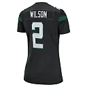 Zennovawear Women's New York Jets Zach Wilson Black Player Jersey