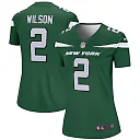 Zennovawear Women's New York Jets Zach Wilson Green Team Legend Player Performance Top