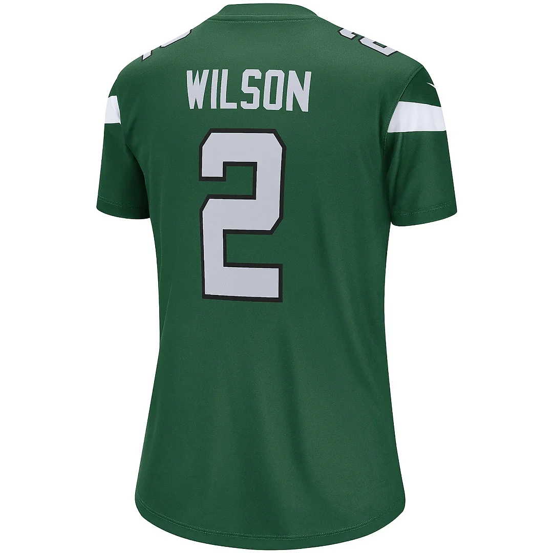 Zennovawear Women's New York Jets Zach Wilson Green Team Legend Player Performance Top