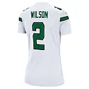 Zennovawear Women's New York Jets Zach Wilson White Player Jersey
