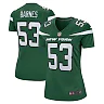 Zennovawear Women's New York Jets Zaire Barnes Gotham Green Game Jersey