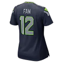 Zennovawear 12s Seattle Seahawks Women's Team Game Jersey - College Navy